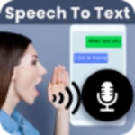 text to speak : translator android application logo